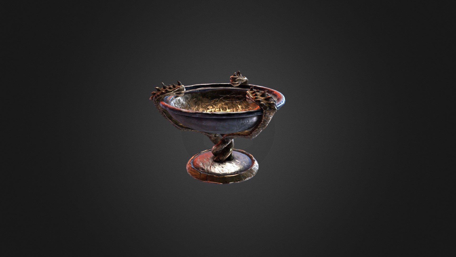 Brazier Snake 3d model