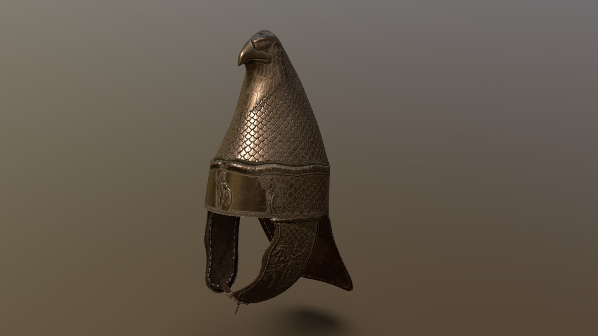 Ostrov Dacian Helmet 3d model