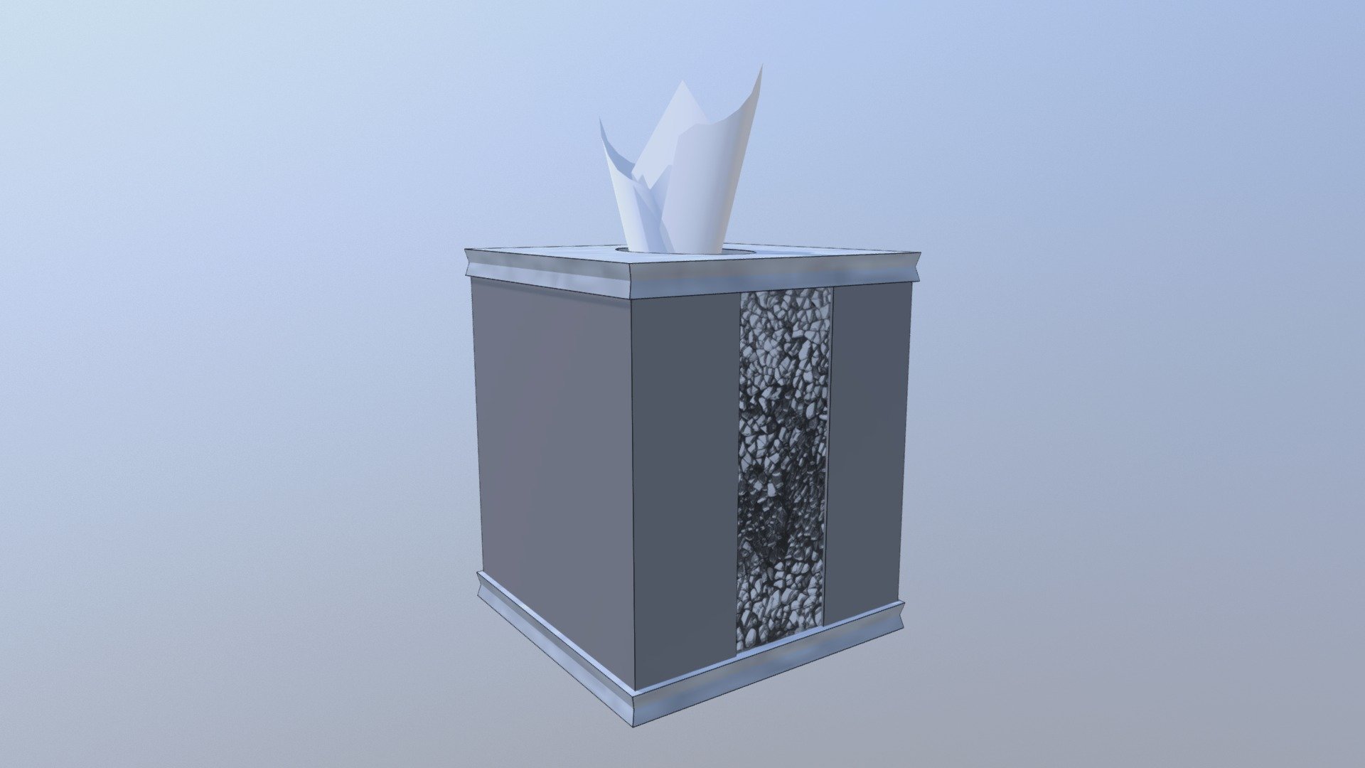 Sinatra Tissue Box Cover 3d model