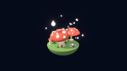 Mushroom house