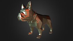 BULL DOG LOWPOLY