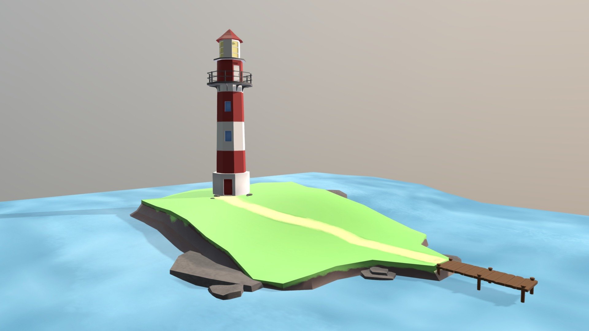 lowpoly 3d model