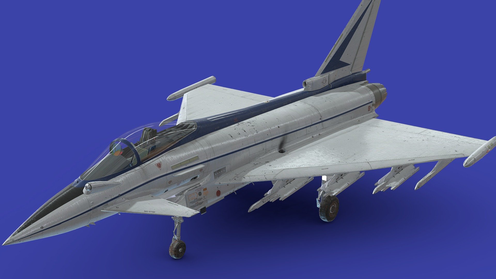 Eurofighter Typhoon 3d model