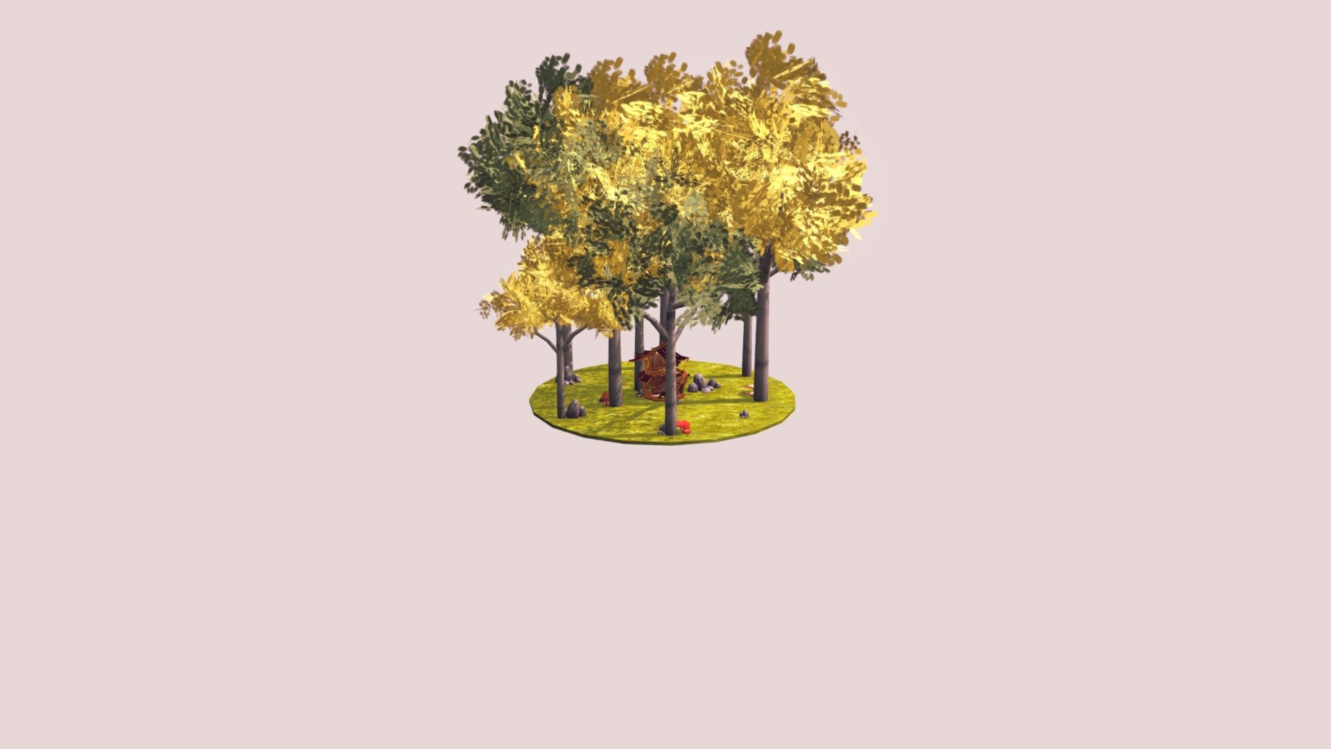 Tree House 3d model