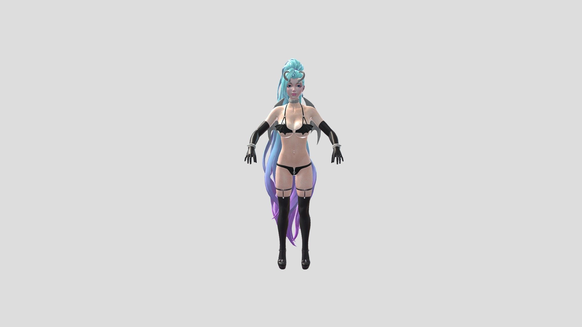 seraphine 3d model