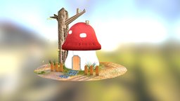 mushroom house