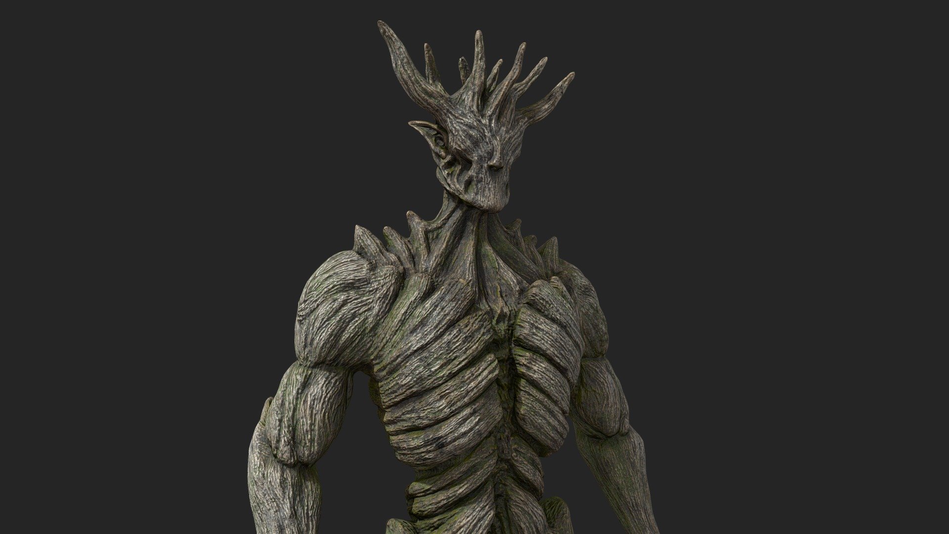 Green man 3d model