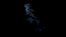 Low Poly Deep Sea Hydrothermal Vent #2