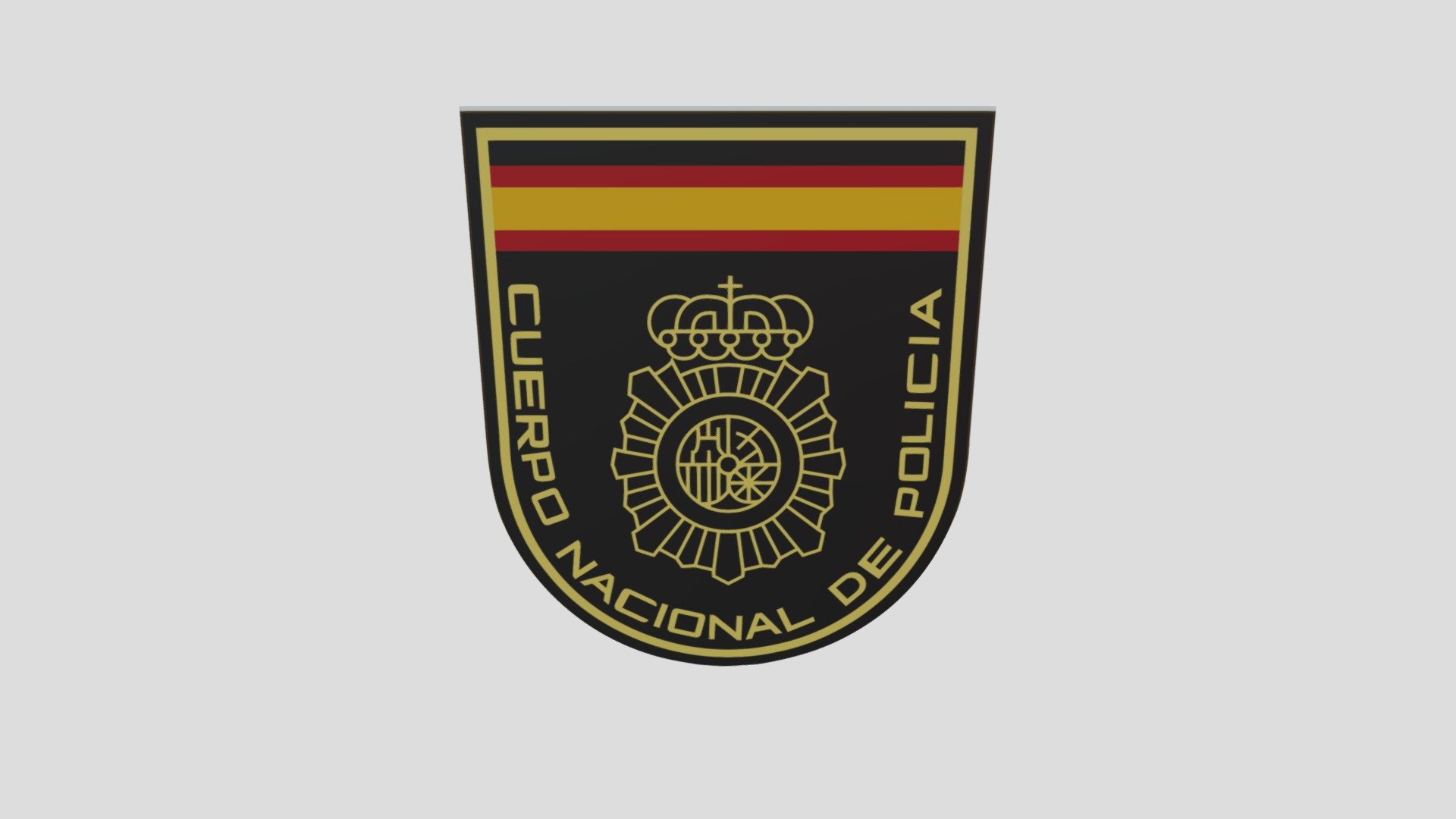 Policia Nacional España 3d model