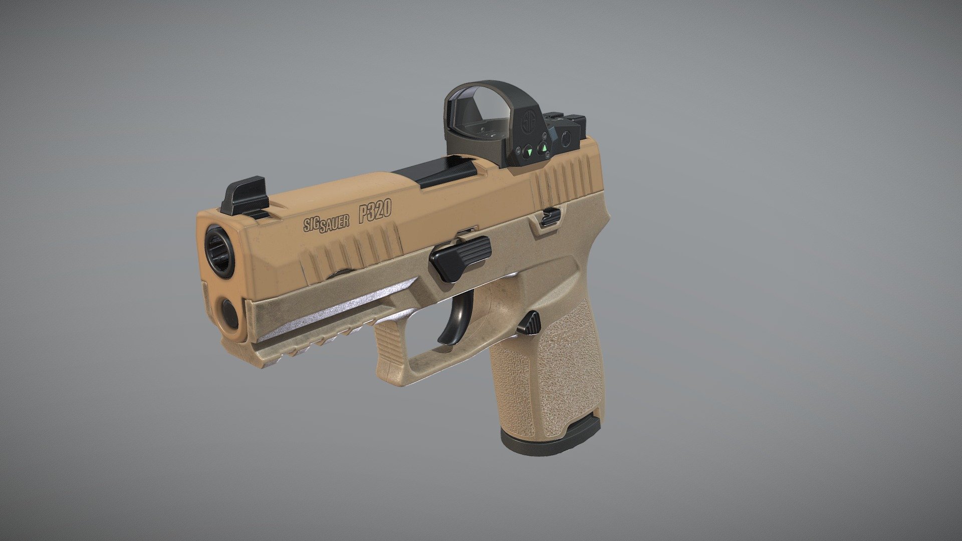 SIG Sauer Handgun 3d model