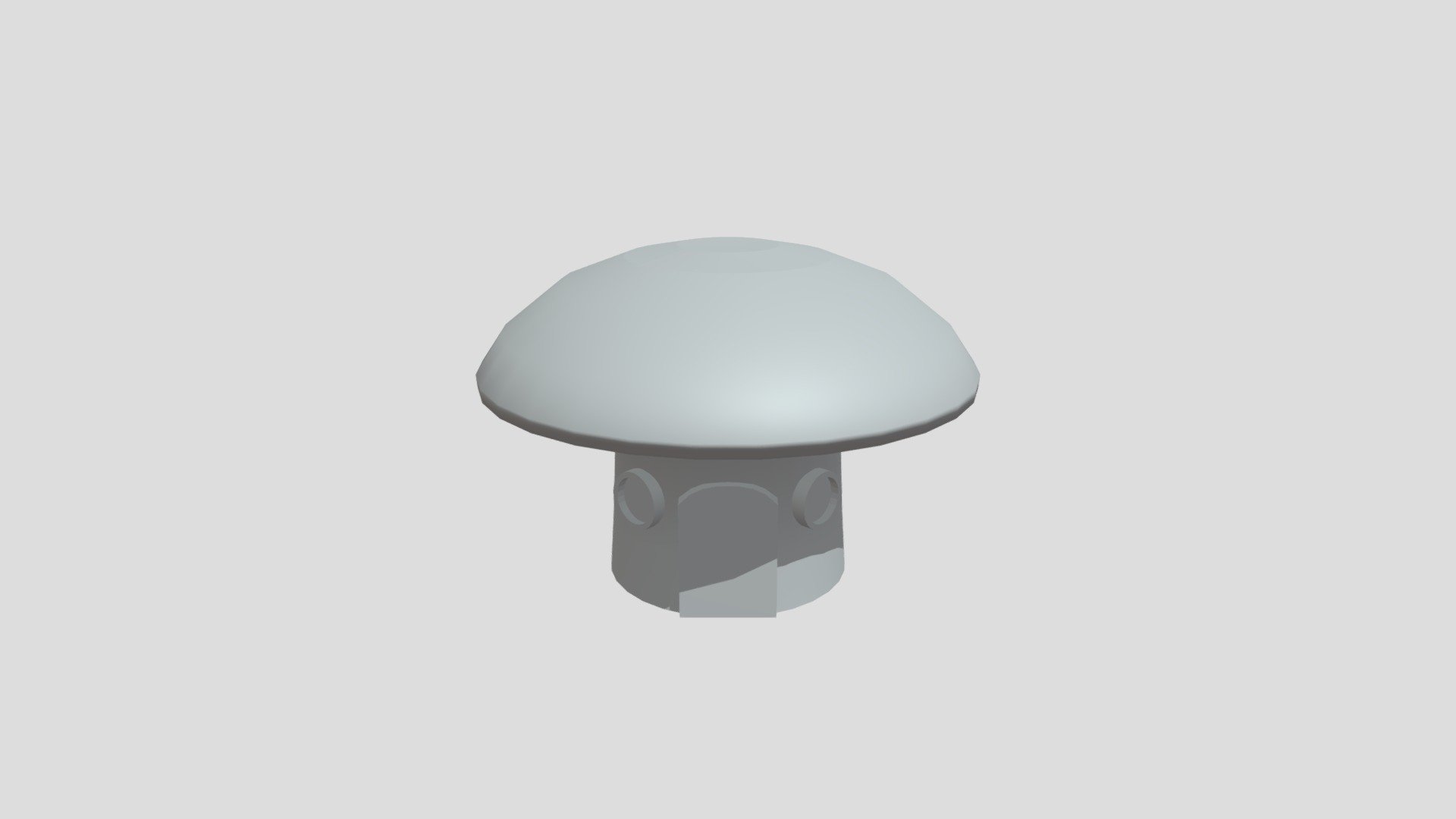 Mushroom_House 3d model