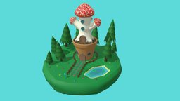 Mushroom House