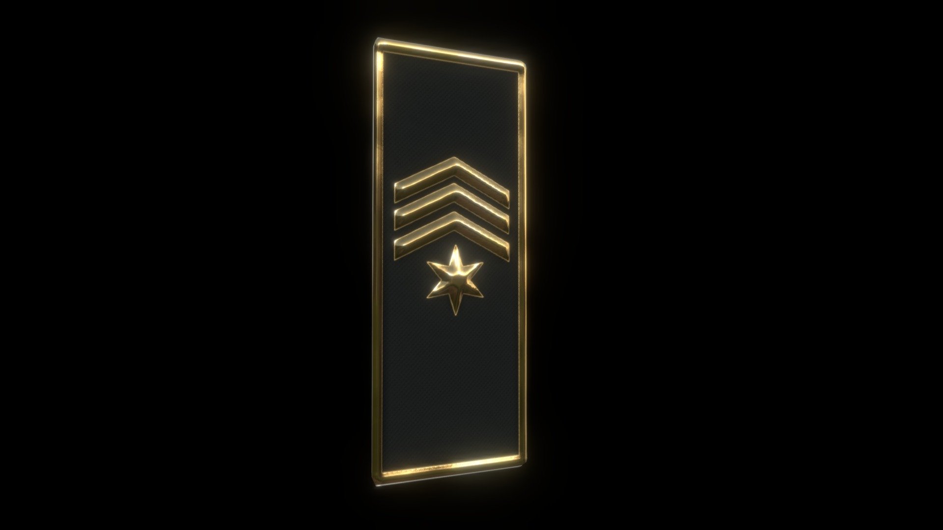 Procedural Military Badges 3d model