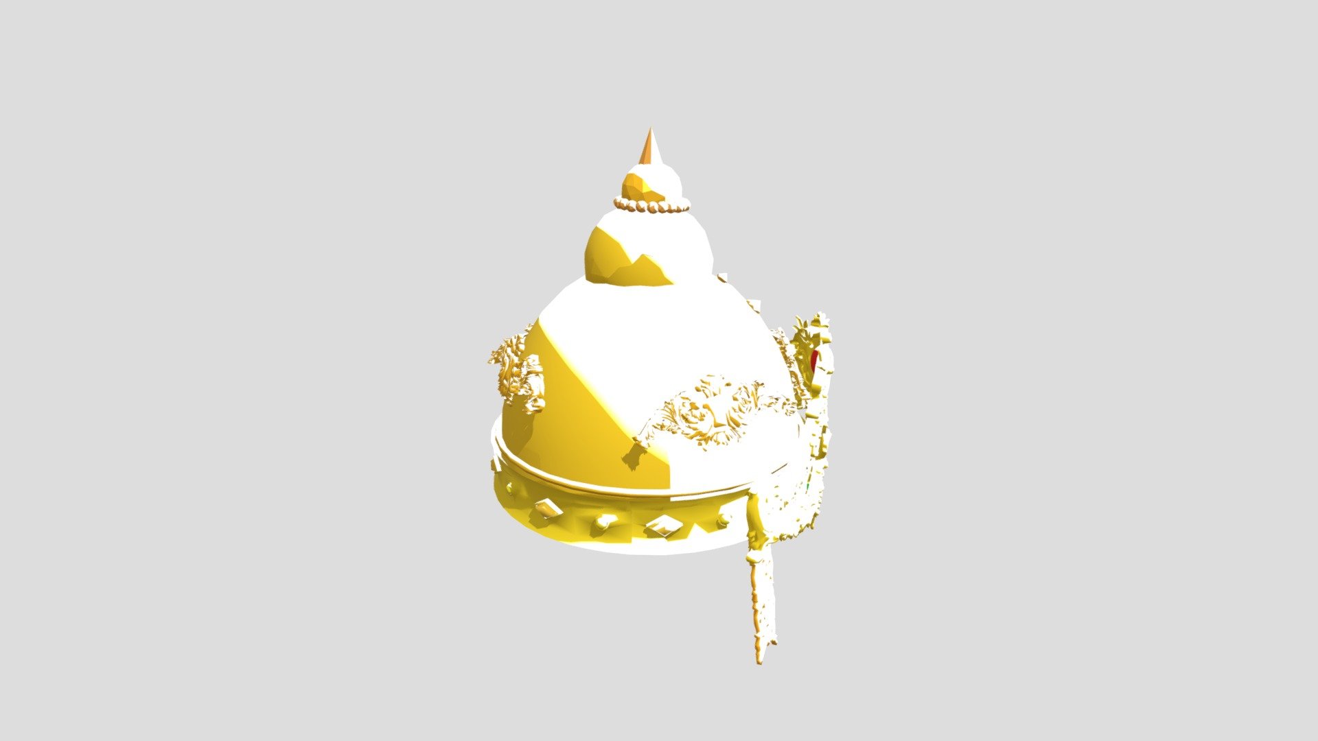 Indian Crown 3d model