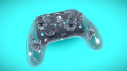 Transparent Switch Pro Controller