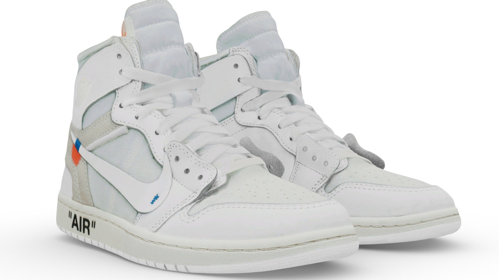 Nike Air Jordan1 x Off-White NIKE 3d model