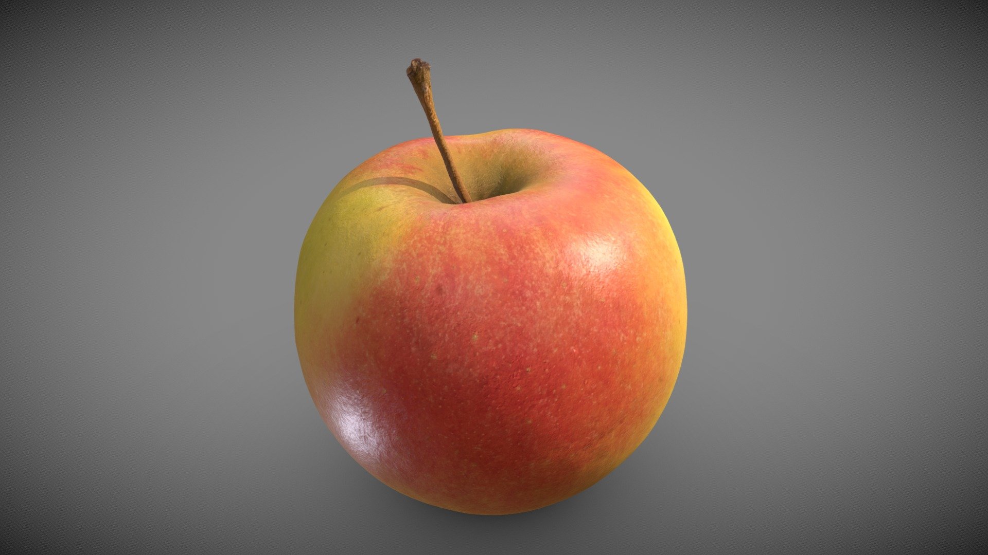 Apple 3d model