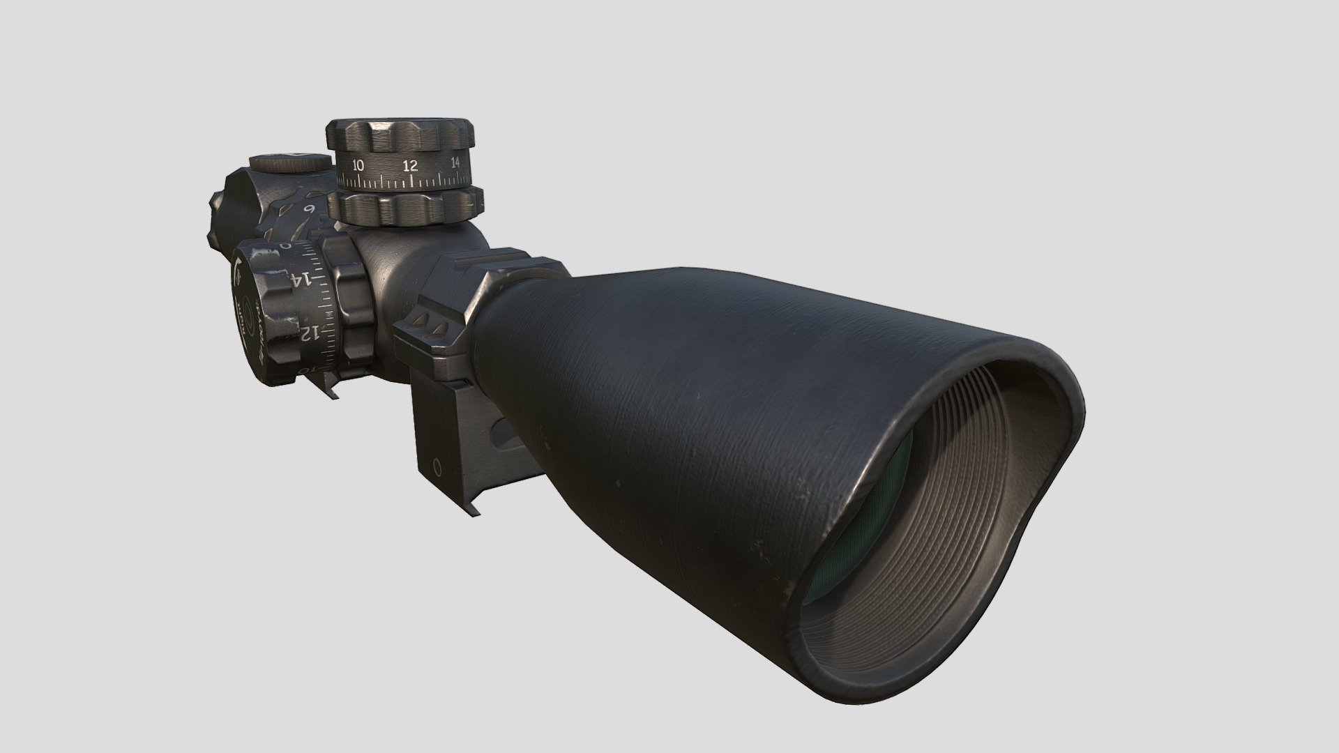 Sniper scope 3d model