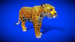 Stylized jaguar