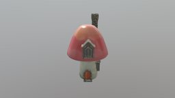 Fantasy Mushroom House