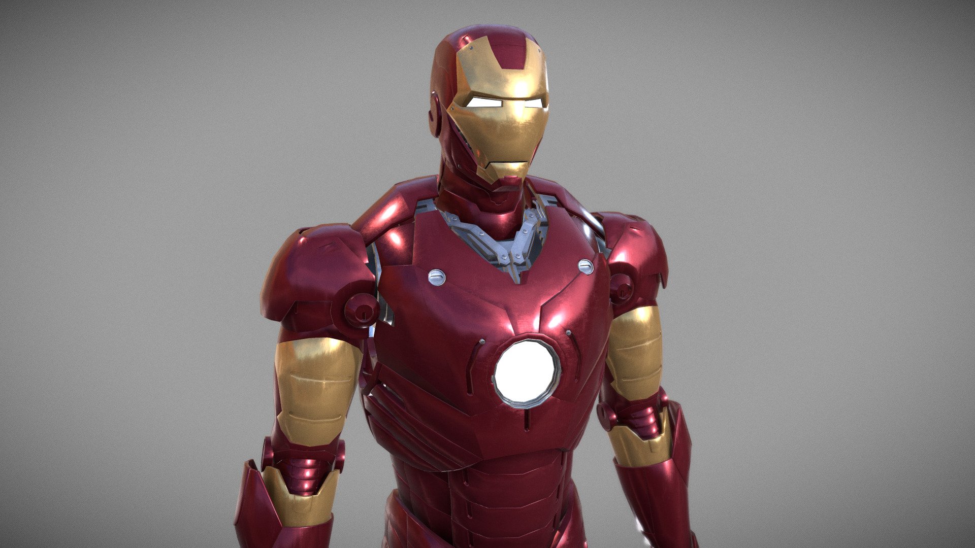 Iron Man Mark III 3d model