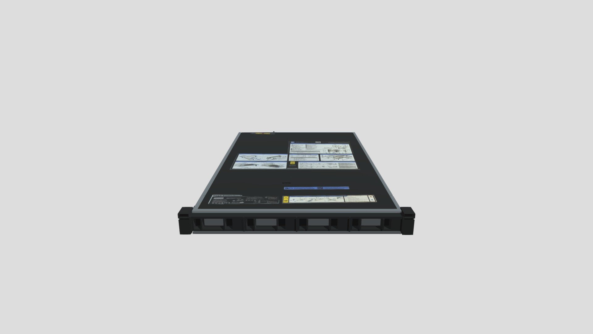 Lenovo Rack SR-250 3d model