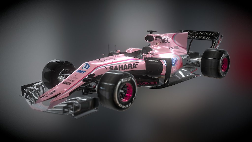 Force India 3d model