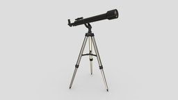 Telescope with the tripod