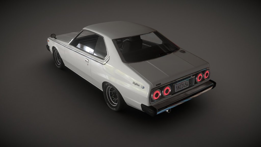 1978 Nissan Skyline 3d model