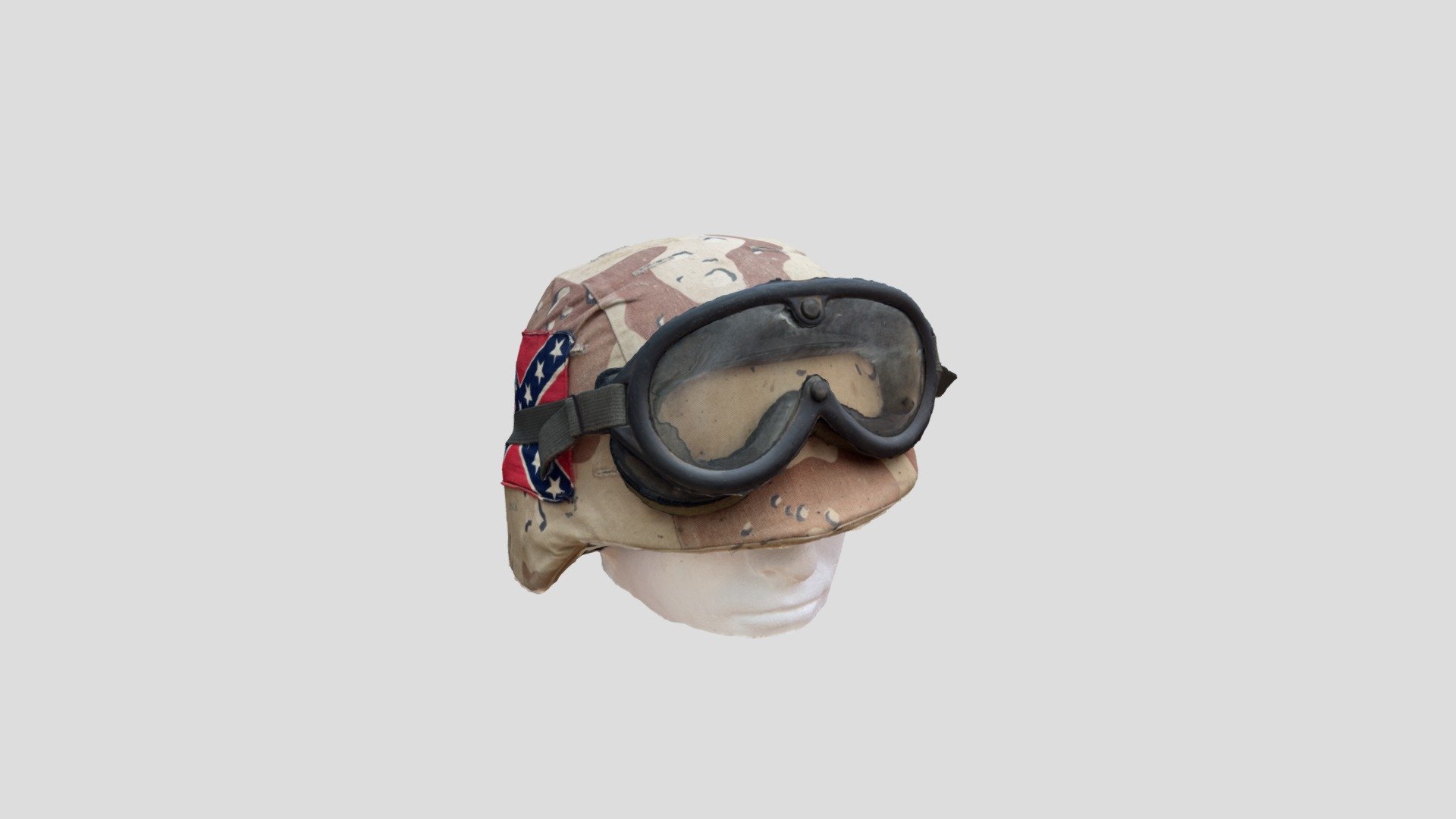 Desert Storm PASGT Helmet Test Scan 3d model