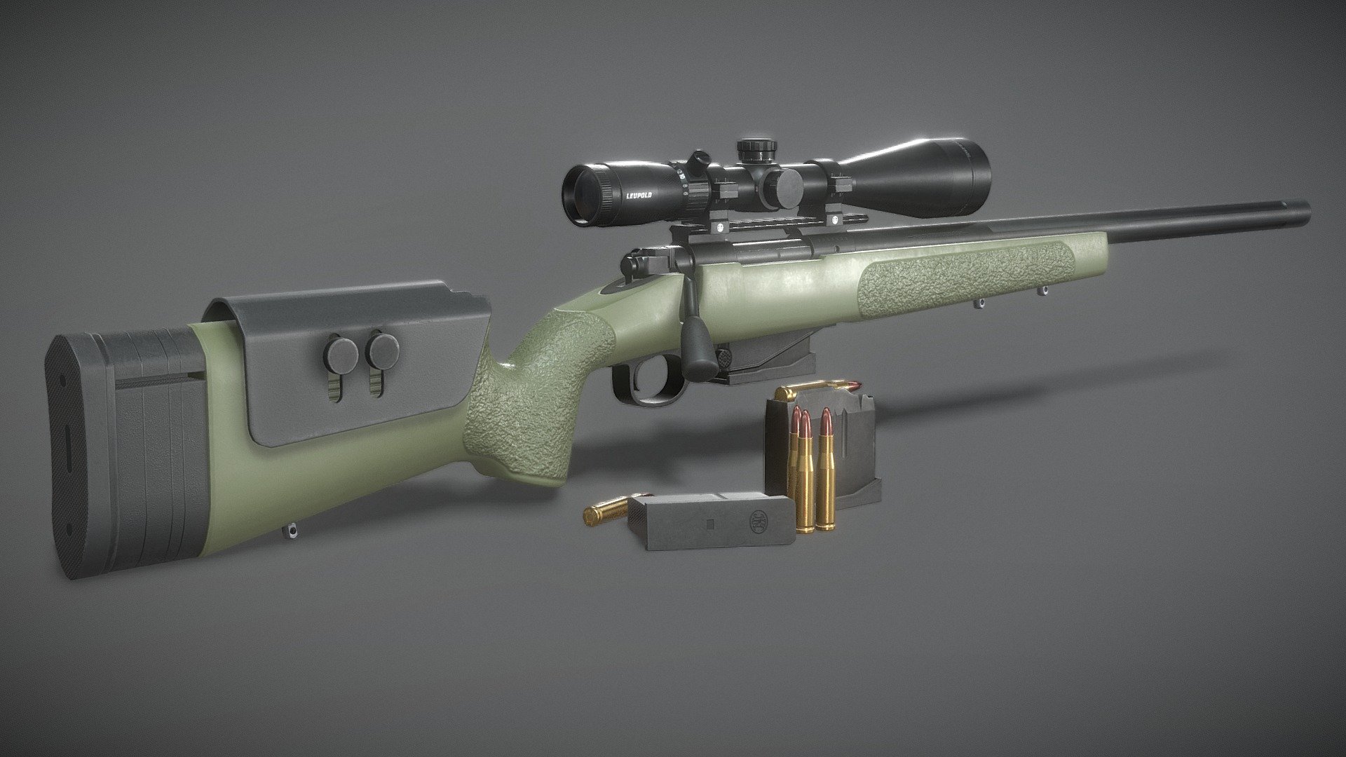 FN SPR A3G 3d model