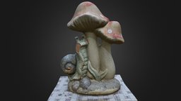 Mushrooom Garden Figurine  #MushroomChallenge