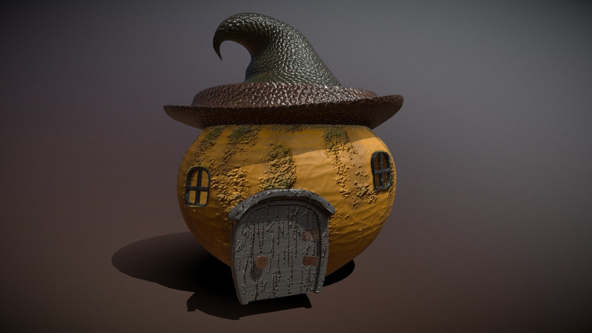 Casa Calabaza 3d model