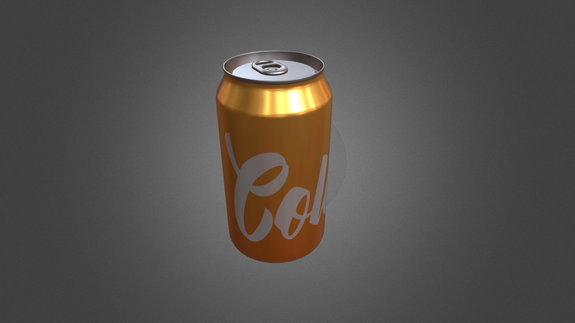 Aluminium Soda Can 3d model