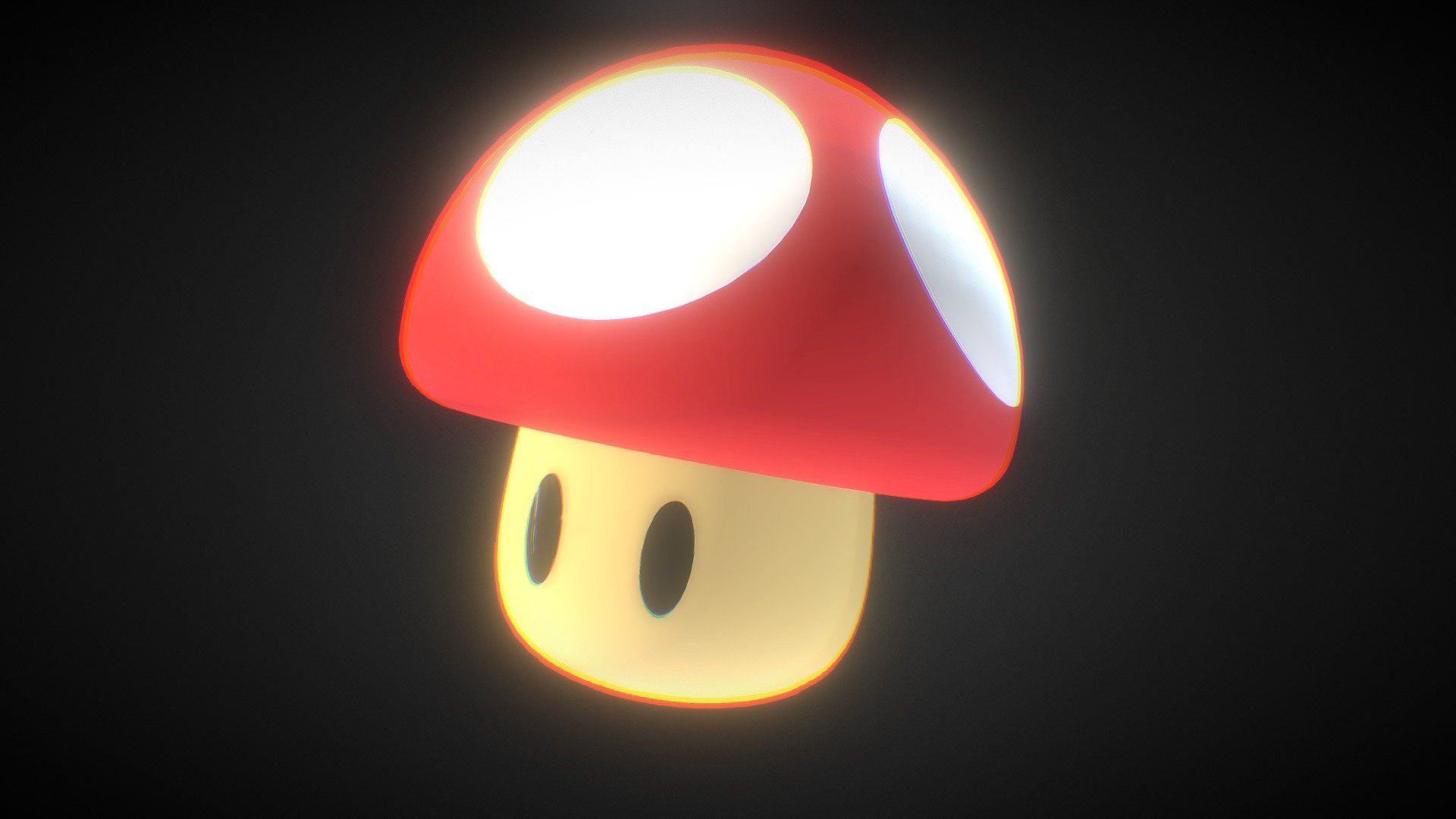 Super Mushroom 3d model