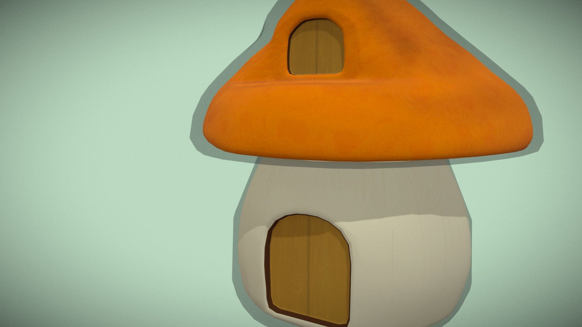 Mushroom House(Maplestory) 3d model