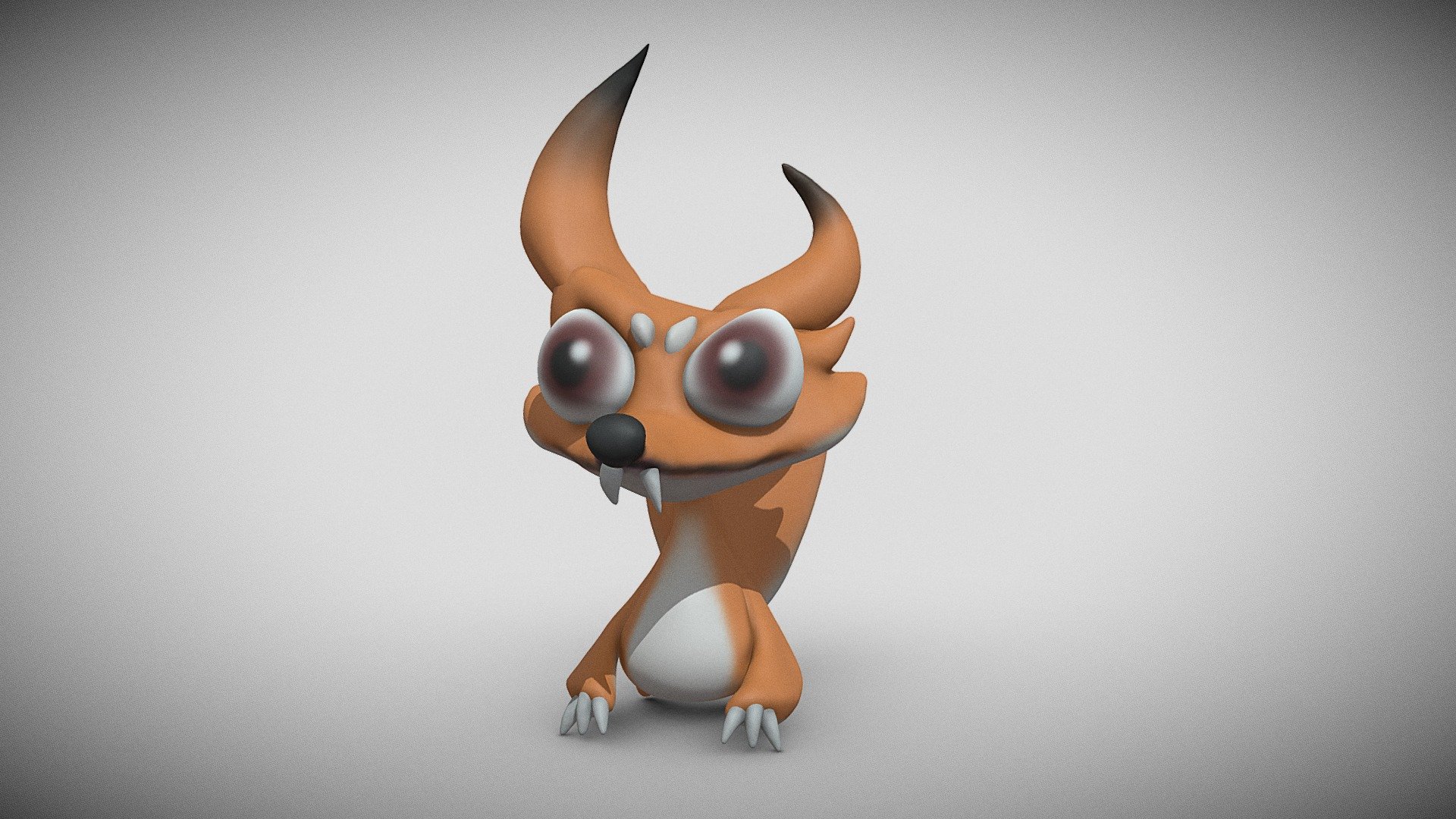 fox 3d model