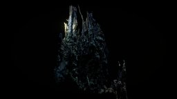 Low Poly Deep Sea Hydrothermal Vent #4