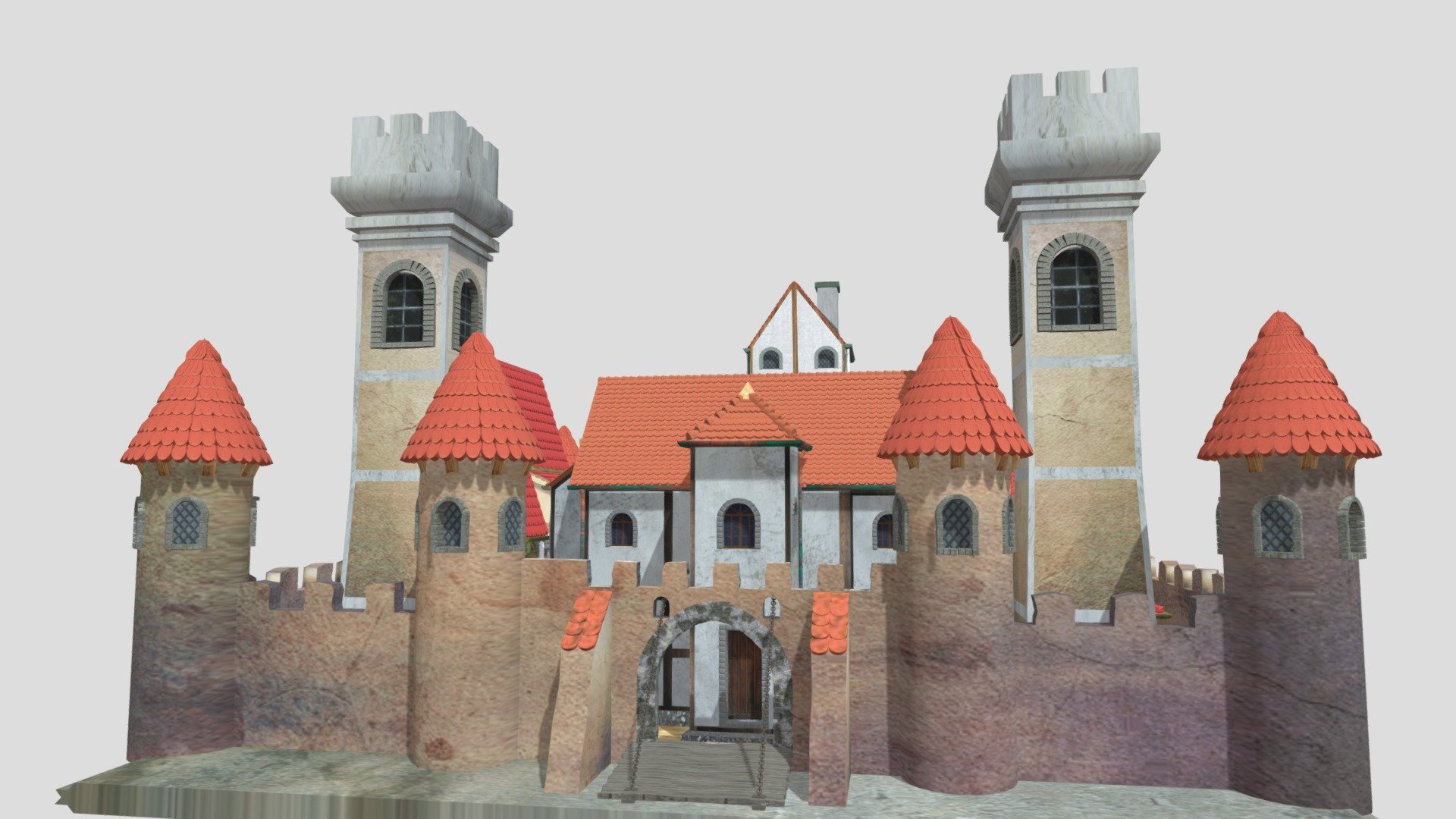 Castle 04 3d model