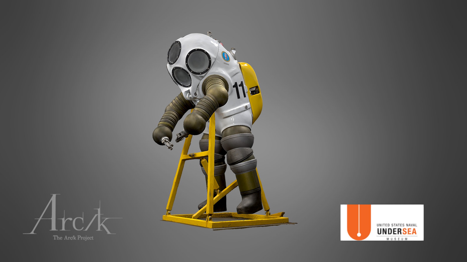 Atmospheric Diving Suit (JIM Suit) 3d model