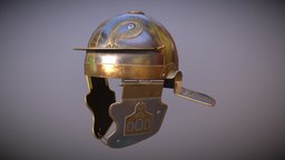 Roman Italic D Krefeld Helmet