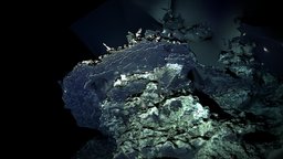 Low Poly Deep Sea Hydrothermal Vent #8