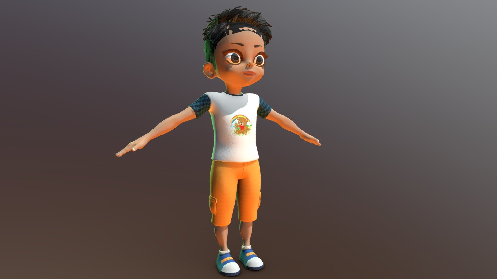 JOSEPH BOY CHARACTER 3d model