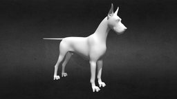 Great Dane Lowpoly