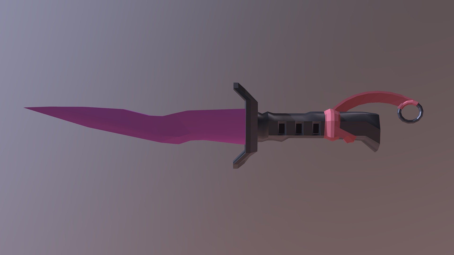 Cyber Knife 3d model