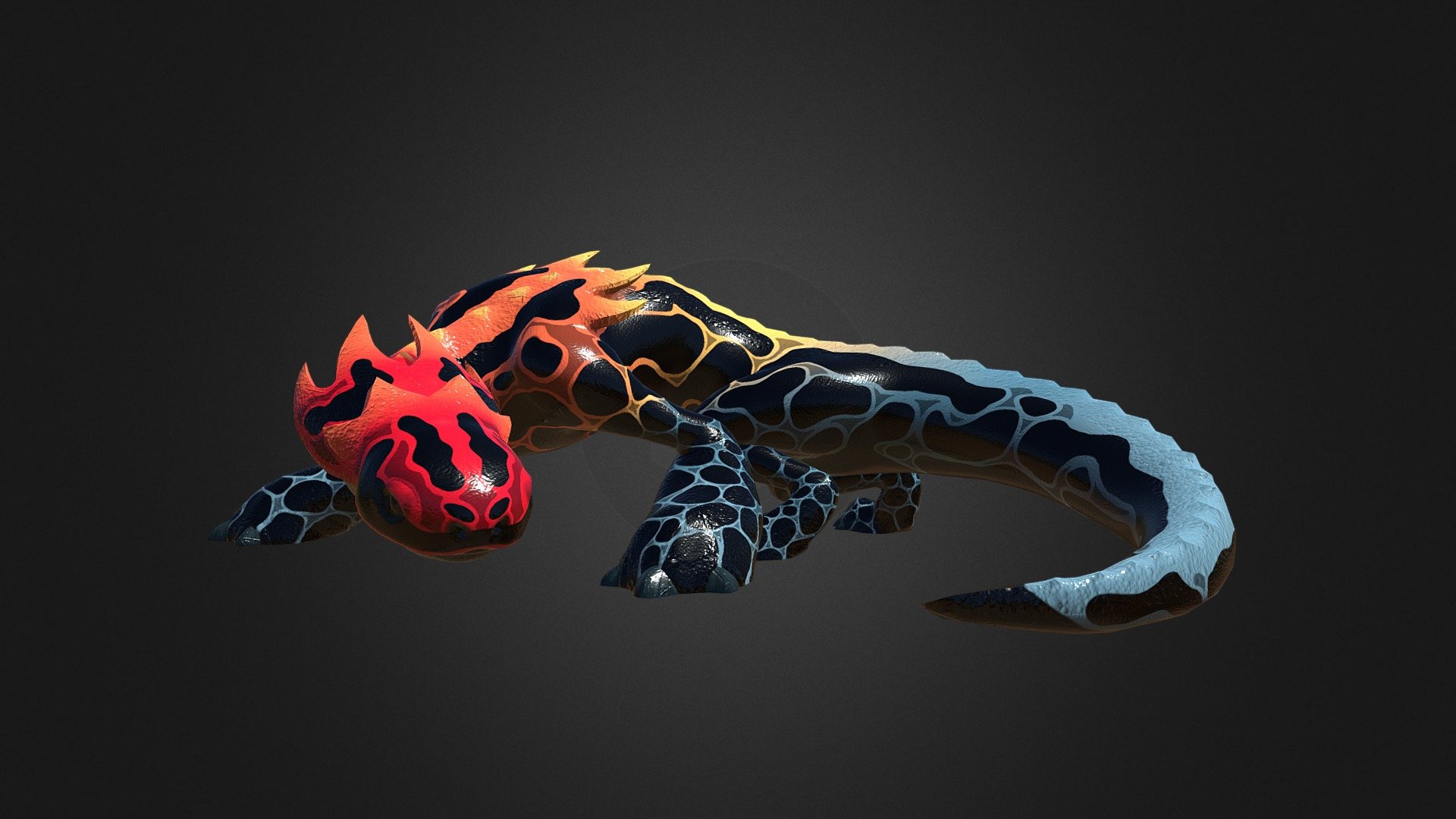 Lizard 3d model