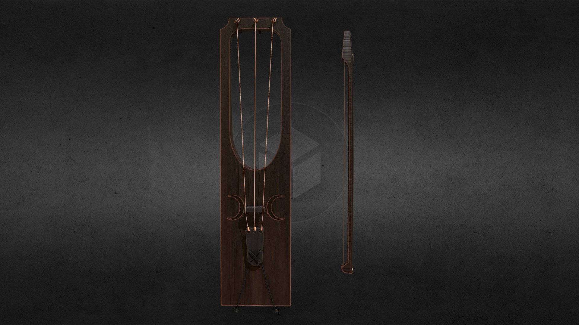 Talharpa 3d model