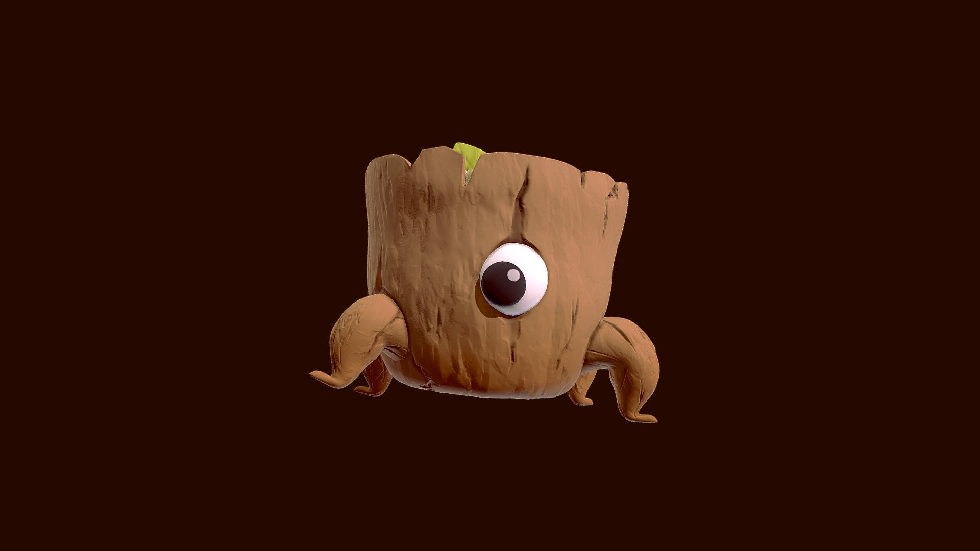 Maplestory Tree Stump 3d model