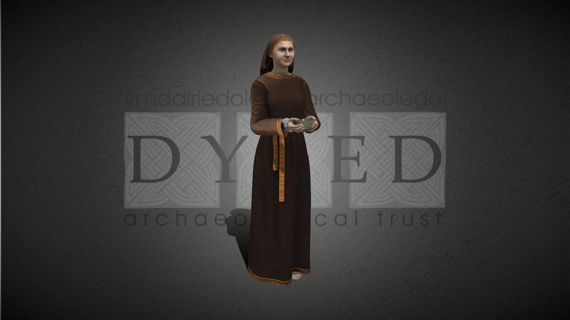 Iron Age Lady 3d model