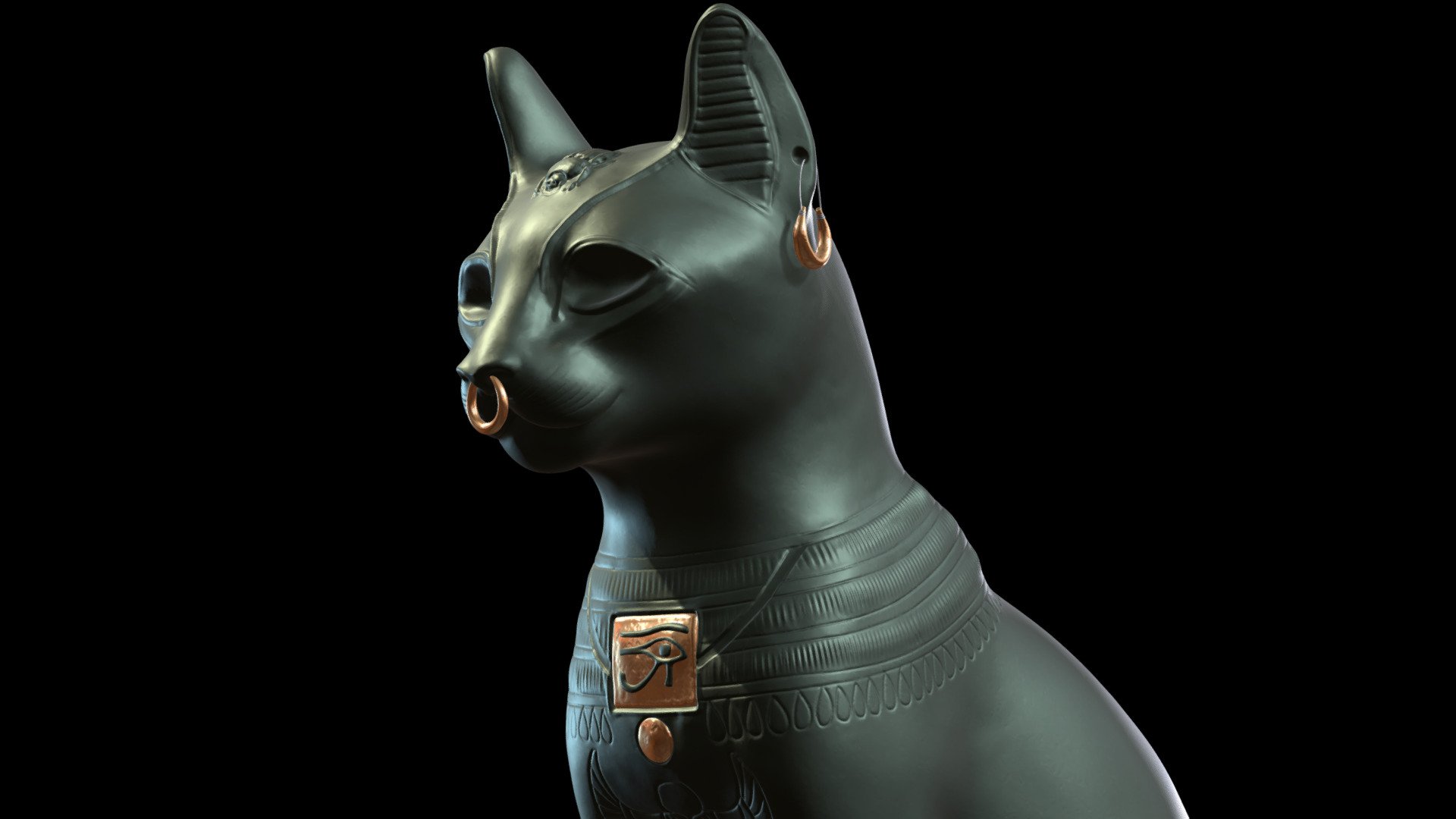 The Gayer-Anderson Cat 3d model